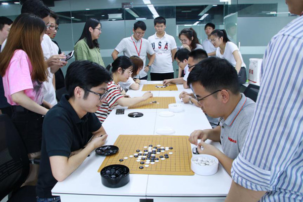 五子棋比赛现场