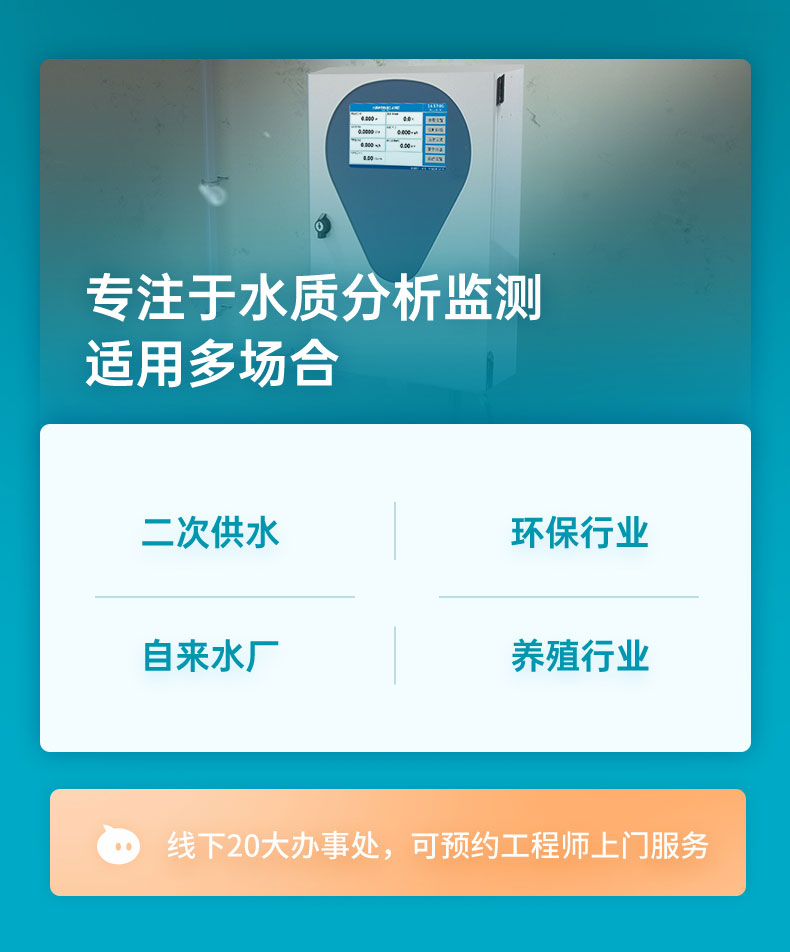 银河集团186netTN 型总氮水质在线分析仪应用场合
